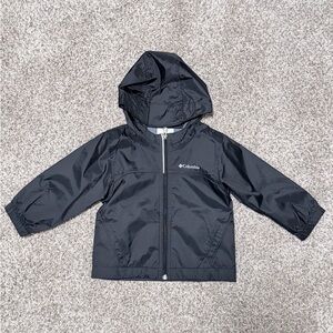 Columbia Black Windbreaker